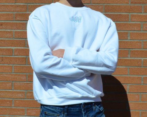 Dyno Crewneck Sweatshirt - white
