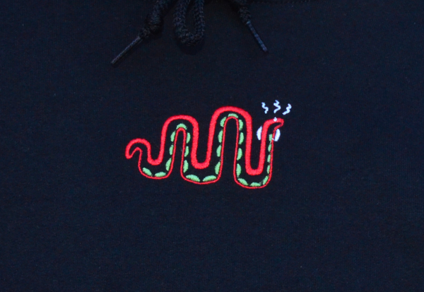 Dragon Hoodie Sweatshirt - black